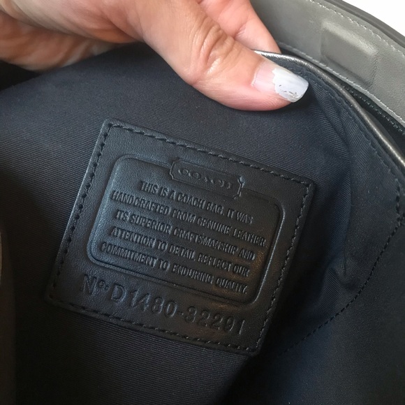 Coach Medium Borough Bag in Gray - Picture 8 of 13